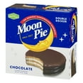 thumbnail image 5 of MoonPie Double Decker Chocolate Marshmallow Sandwich, 33 oz, 12 Count – A Rich, Indulgent Chocolate Snack Cake with Double Layers of Marshmallow, 5 of 7