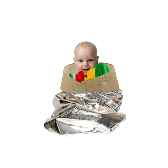 Burrito Unisex Pull Over Costume For Babies or Small Toddlers One Size Only
