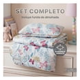 thumbnail image 4 of Edredón Ligero Real Textil + 1 Funda de Almohada, Juego de Colcha Individual, Color Mariposas, 4 of 7
