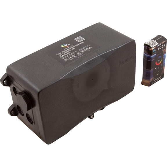 PAL Lighting PAL 500W Multi Color Dual Zone Remote Ctrl Transformer 24VDC 64-PCR-3D-500