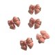 thumbnail image 5 of Sonducket 5 piezas de pinzas para el cabello de color rosa con lazo de flores y frutas, horquillas para mujeres y niñas, accesorios para diario, Lazo 2piezas Sonducket CBP442000, 5 of 5