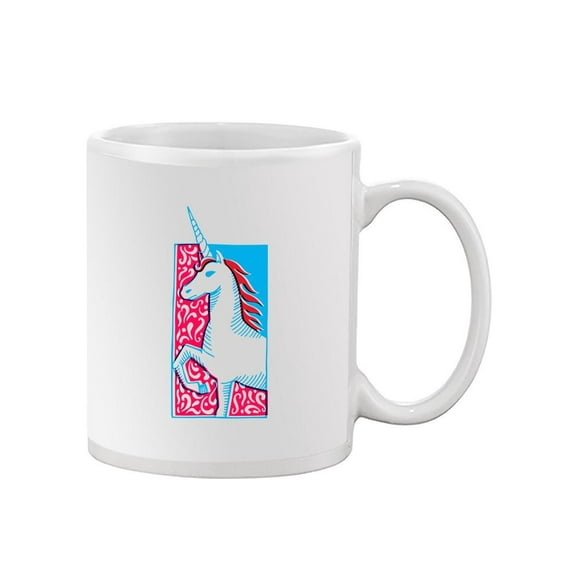 Unicorn Stencil Illustrator Mug - Image by Shutterstock,