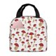 thumbnail image 1 of Disketp Red Mushroom for Insulated Lunch Bag for Women and Men, Perfect for Work, Hiking, Picnic, 1 of 8