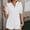 White T-Shirts for Women, variant on Fashion $15 & under Olyvenn Women's Workout Tops Fashion Casual Bubble Sleeve V-Neck T Shirt Solid Color Loose Top Blouse Puff Short Sleeve Knit Textured Regular Fit Tops Blue 6