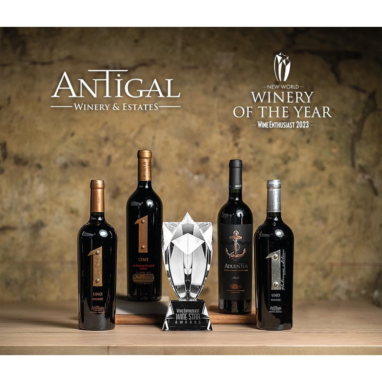 Antigal Uno Malbec Red Wine Argentina, 750 ml Bottle, 14% ABV