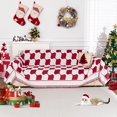 thumbnail image 1 of Funda de sofá MEETSKY Christmas roja para sofá de 2 plazas 180 x 300 cm, 1 of 8