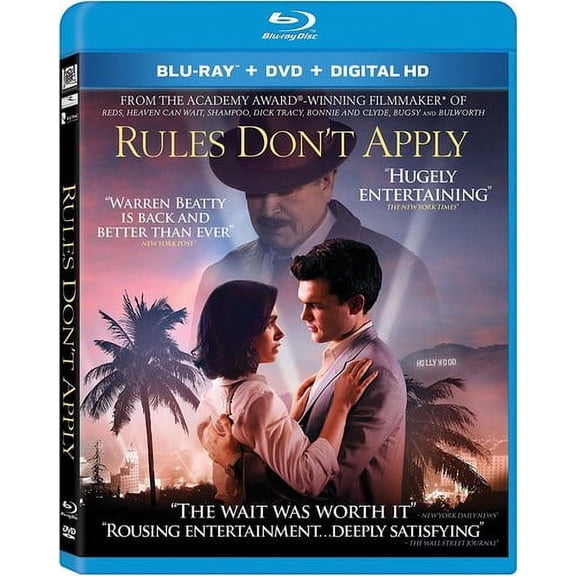 Rules Don't Apply (Blu-ray DVD)