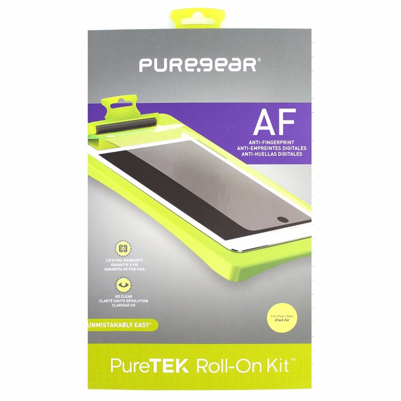PureGear Puretek AntiFingerprint RollOn Kit Screen Protector for iPad