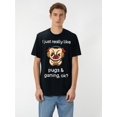 thumbnail image 1 of Gamer Shirt - Funny Pug Lover Video Games Dog Pug Gaming T-Shirt - 220g - For Gamers & Dog Lovers - Casual Wear - Perfect Gift for Birthday & Holidays, 1 of 6