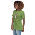 thumbnail image 3 of Nashville Music City Madness - Women's Relaxed T-Shirt (Leaf, 2XL), 3 of 5