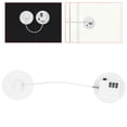 thumbnail image 1 of Restrictor de puerta, protección infantil Bloqueo de contraseña Tope de ventana Protector de seguridad para niños pequeños Funcionalidad inteligente, 1 of 8