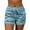 Sky Blue, variant on Puntoco Plus Size Clearance women Pants Women Drawstring Pocket Loose Printed Sports Shorts Pants Sky Blue 4(S)