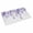 Purple, variant on Green Eucalyptus Leaves Door Mat Indoor Outdoor, Summer Botanical Watercolor Non Slip Welcome Mat with Rubber Backing, Absorbent Fabric Front Door Mats Entryway Rug for Home Patio Entrance 24"x36"