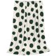 thumbnail image 2 of Fotbe Abstract Green Polka Dot Manta de Franela Acolchonada con Estampado, Súper Suave y Esponjosa, Extra Grande para Sofá, Cama, Uso Todo el Año-80"x60", 2 of 7