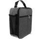thumbnail image 3 of Bolsa de almuerzo portátil con aislamiento térmico, con asa y hebilla, de tela Oxford (gris oscuro), 3 of 6