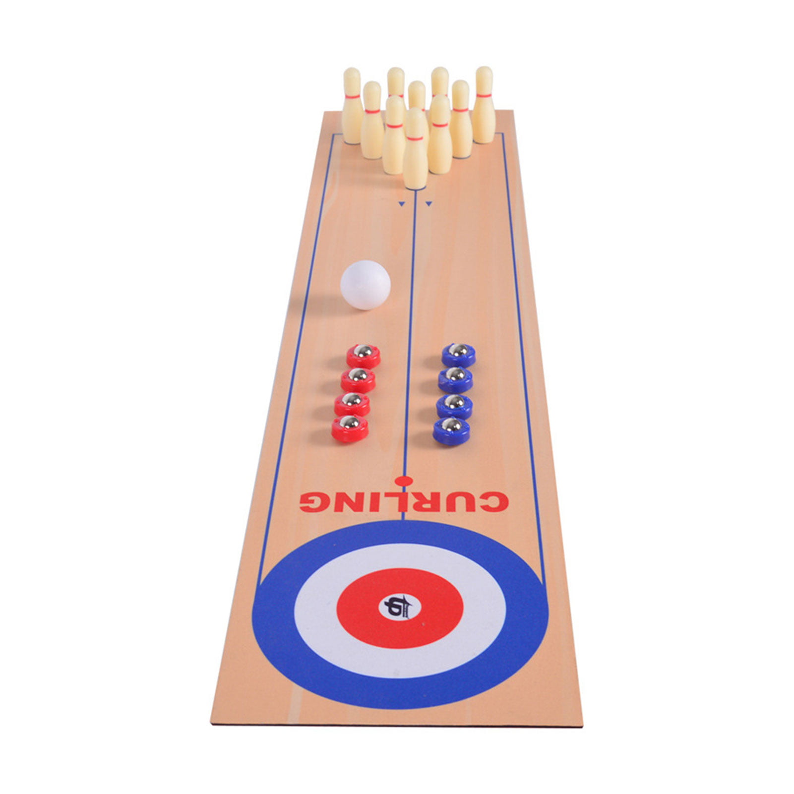 3 em 1 mesa superior jogos shuffleboard bowling curling jogos
