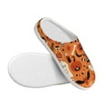 thumbnail image 3 of Yiaed Halloween 2 Print Slippers Fuzzy Warm Cozy Slippers Non Slip House Slippers For Indoor Outdoor Slippers House Slippers-11, 3 of 7
