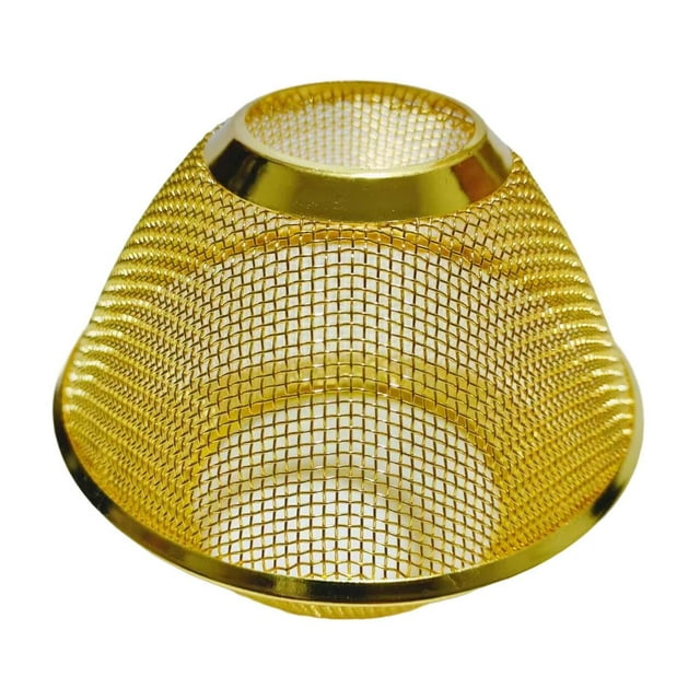 Pantalla de lámpara colgante de metal, cubiertas de lámparas de techo, accesorio de portalámparas, pantalla de lámpara colgante, cubierta de lámpara , dorado, Rómbico