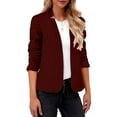 thumbnail image 5 of Pyhlmscde Women's Fashion Fall Long Sleeve Cropped Jackets, Womens Tops, Womens Jacket, Cardigan Sweaters for Women, 5 of 5