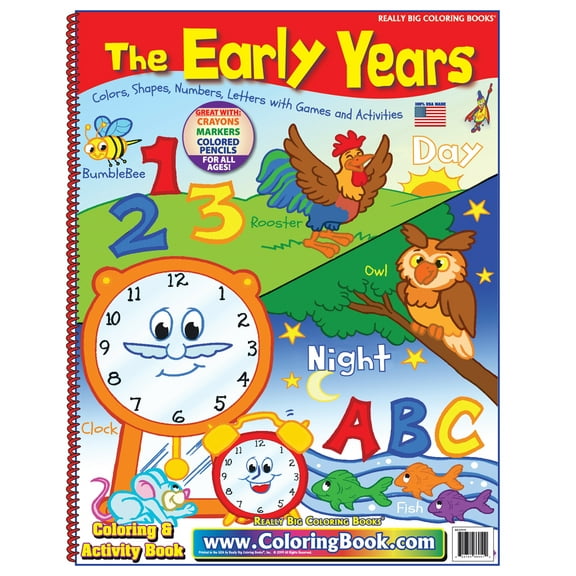Early Years Really Big Coloring Book (17" x 23')