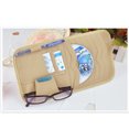 thumbnail image 7 of Car Sun Visor Organizer CD Storage Holder Sunglasses Holder Multipurpose Sunshade Sleeve(Beige), 7 of 7