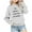 White, variant on Iyufng Girls Sweatshirts,Crewneck Graphic Sweatshirt for Girls,Children's Long Sleeved Printed T-shirt Printed Round Neck Short Tops for Boys and Girls Aged 1-12,Teen Girls' Sweatshirts