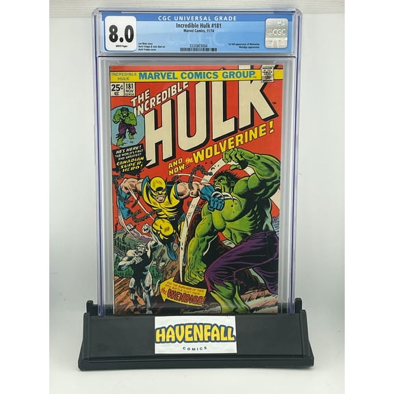 Incredible Hulk #181 - CGC 8 Comic Book