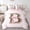 Pink B, variant on Erosebridal Cute Monogrammed Y Bedding Comforter Set for Kids, Pink Cheetah Print Queen Bedding Sets, 7-Piece