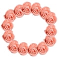 thumbnail image 1 of 100 cabezas de rosa de espuma PE, flores de rosa artificiales para decoración de bodas DIY Champán rosado, 1 of 9
