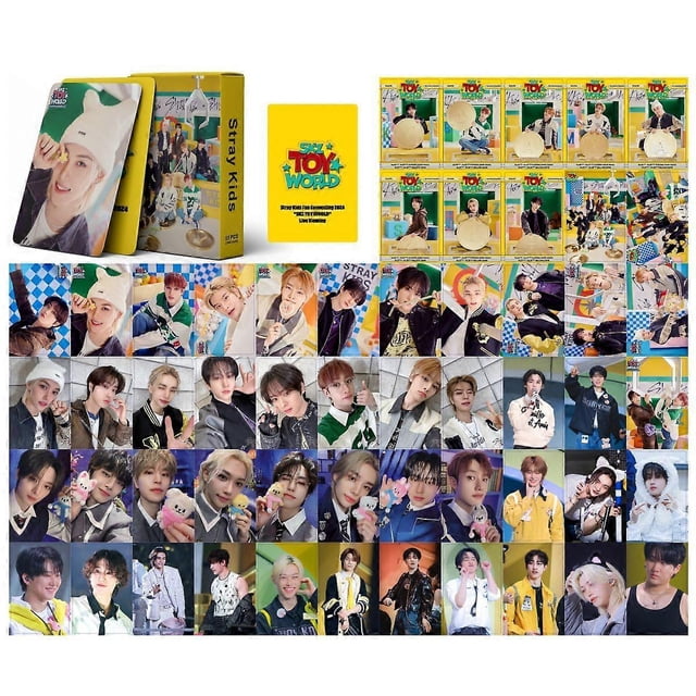 1set Stray Kids Photo Cards 55pcs Stray Kids Oddinary New Album Photo Cards Stray Kids Lomo Cards Stray Kids Maniac Photo Cards Gifts for Fans' Daught