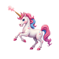 thumbnail image 4 of cartoon Unicorn Stickers, Waterproof Unicorn Sticker for Water Bottle Laptop Phone Cases Planner Skateboard Luggage Helmet Party Favor Decor, Ideal for Adults Teens Teacher Rewards, 4 of 8