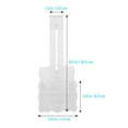 thumbnail image 2 of OULII Aquarium 1Pack Clear Design Plant Cultivation for Home and Hotel, 2 of 7