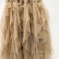thumbnail image 5 of Womens Maxi Skirt Flowy High Waisted Tiered Layered Long Skirt Color Khaki Size One Size, 5 of 5