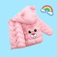 thumbnail image 5 of Godderr Newborn Boys Girls Winter Cotton Coat with Hooded Baby Puffer Down Jacket for Toddler Down Coat Ears Cartoon Coats Long Sleeve Warm Outerwear for 9M-5Y, 5 of 5