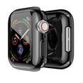 thumbnail image 2 of Simyoung iWatch SE Case Screen Protector 44mm for Apple Watch SE All Around Protective CaSE High Definition Clear Ultra-Thin Cover - Black, 2 of 2