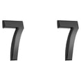 thumbnail image 1 of jesticaly House Numbers ple Numerical Marks Accessories Exquisite Number Signs Parts Number Sign DIY Accessory for Apartment Hotel Number 7 2Set, 1 of 6