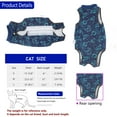 thumbnail image 2 of Traje de recuperación quirúrgica para gatos kzrfojy para la recuperación por castración, 2 of 8