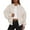 Beige, variant on PRETTYGARDEN Women's Quilted Bomber Jacket Fall Fashion 2025 Lightweight Cropped Zip up Outerwear Winter Puffer Coats Pockets