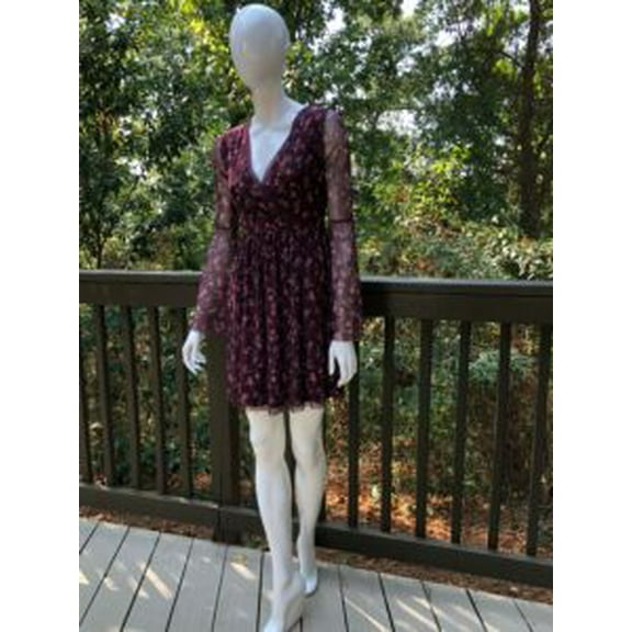 AMERICAN RAG FALL/FLORAL  DRESS Size M