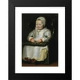 thumbnail image 2 of Cornelis de Vos 11x14 Black Modern Framed Museum Art Print Titled - Portrait of Susanne De Vos, the Painter's Third Daughter (1627), 2 of 5