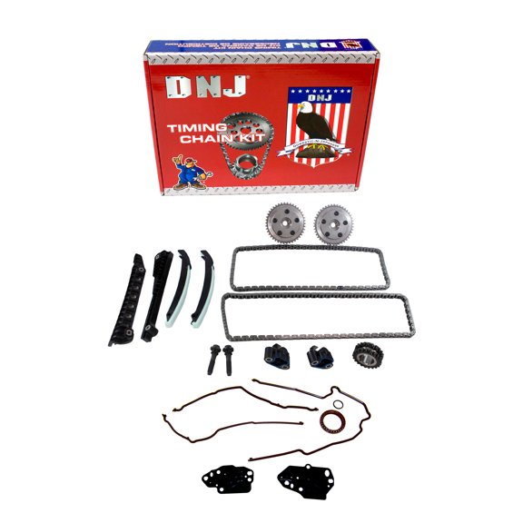 DNJ TK4173VVT Timing Chain Kit Fits Cars & Trucks 04-14 Ford Lincoln Expedition F-150 5.4L SOHC