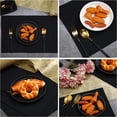 thumbnail image 4 of WYZZHY Cloth Placemats Set of 12 Rectangle Dining Table Placemats Bulk 13 x 19 Inch Machine Washable Heat Resistant Cotton Linen Table Mats for Wedding Baby Shower Birthday Party Supplies, 4 of 7