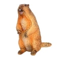 thumbnail image 4 of Modelo de Animal de simulación, juguete de marmota, decoración, estatuilla, adorno para regalos de cumpleaños, uso doméstico, actividades de estudio Estilo A, 4 of 8