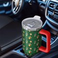 thumbnail image 6 of Christmas 40oz Tumbler– Stainless Steel Insulated Tumbler with Handle and Straw, Large Capacity Travel Cup for Hot & Cold Drinks, 6 of 7