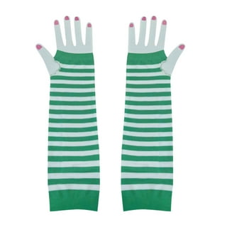 BESTOYARD 2 Sets Irish Socks green accessories fancy gloves green suits  Glasses 70s costume accessories St. Patricks party supplies St. Patrick's  Day