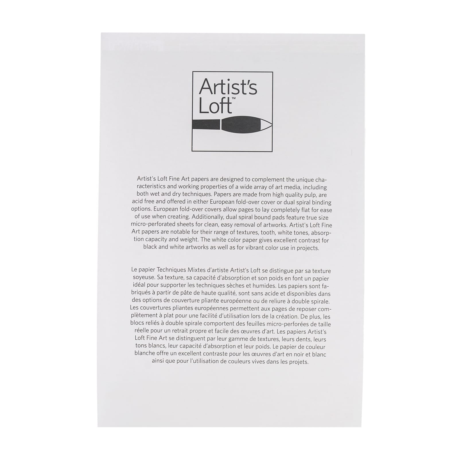 6" x 9" Watercolor Pad by Artist's Loft - Heavyweight and Acid Free Paper for Watercolor Paint - Bulk 6 Pack