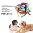 thumbnail image 3 of Collares Para Mascotas Con Estampado De Huellas, Juego De Collares Para Perros, Hebilla De Seguridad Reflectante Ajustable Para Entrenamiento Para Gatos, 3 of 7