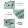 thumbnail image 5 of QPNGRP Mens Polo Shirts Short Sleeve Casual Regular Stylish Dry Fit Performance Designed Collared Golf Polo Shirts for Men, 5 of 8