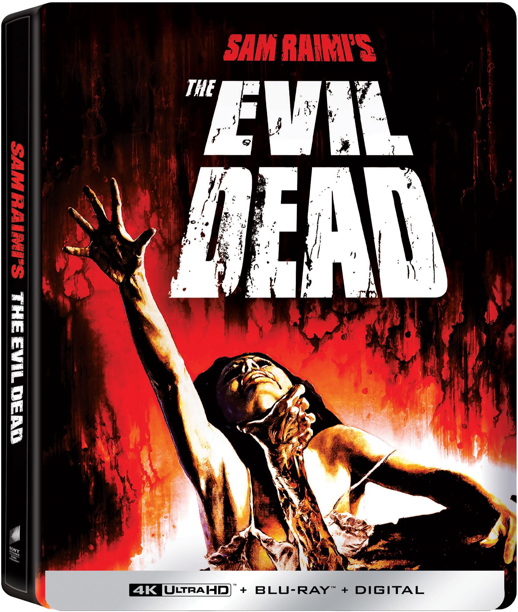 The Evil Dead (Steelbook) (4K Ultra HD + Blu-ray +Digital Copy) Sony Pictures, Horror