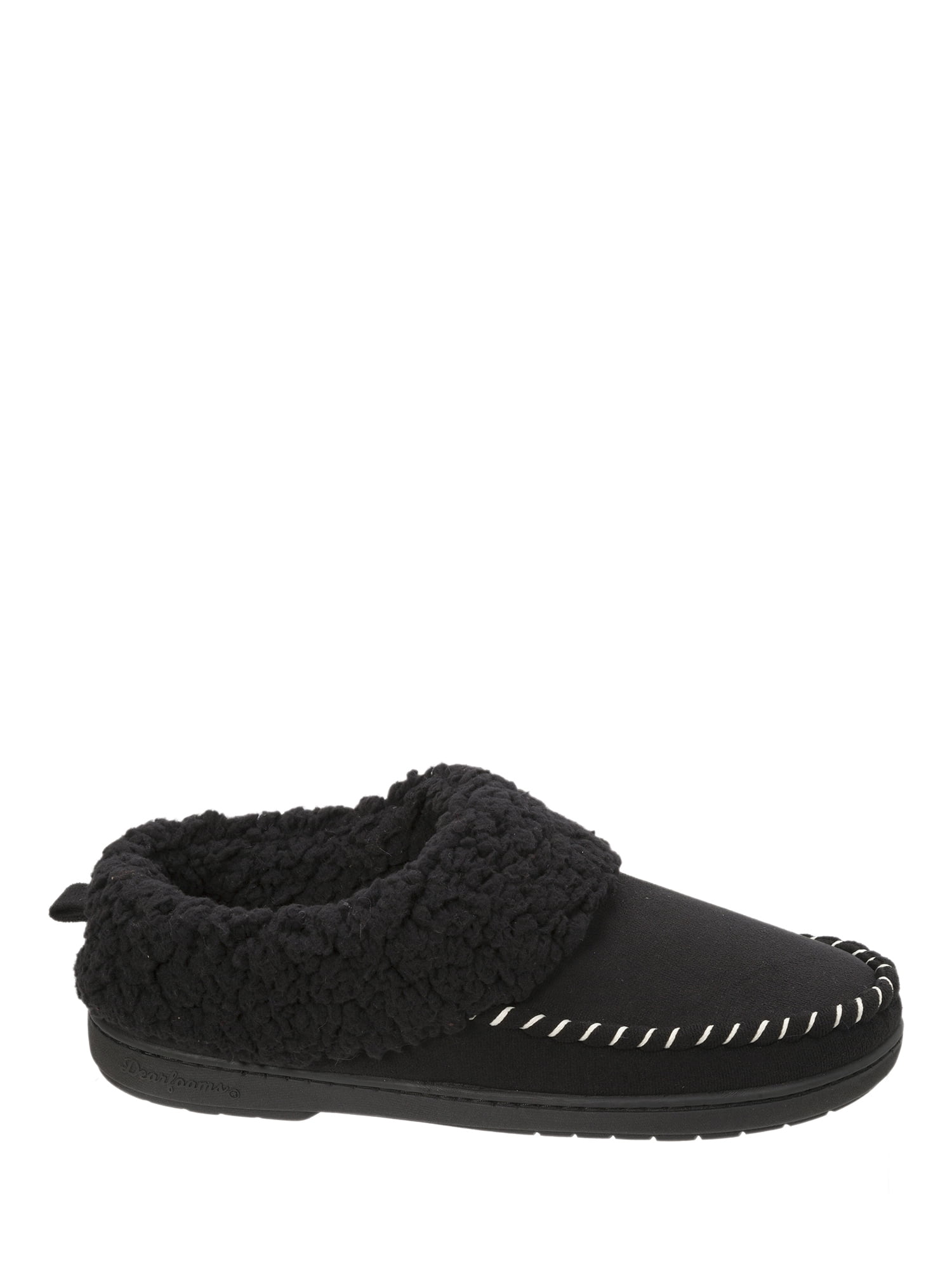 Dearfoams Women's Microsuede Clog Slippers - Walmart.com